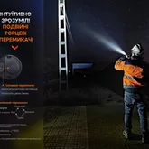 Ліхтар професіональний Fenix WF26R з магнітною зарядкою — Photo 34