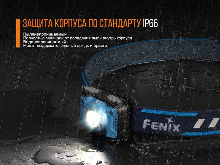 Налобний ліхтар Fenix HL12R, фіолетовий 