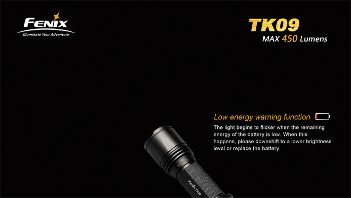 Тактичний ліхтар Fenix TK09 