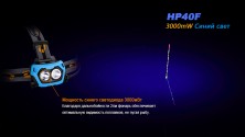 Налобний ліхтар Fenix HP40F