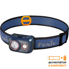 Налобний ліхтар Fenix HL32R-T, синій