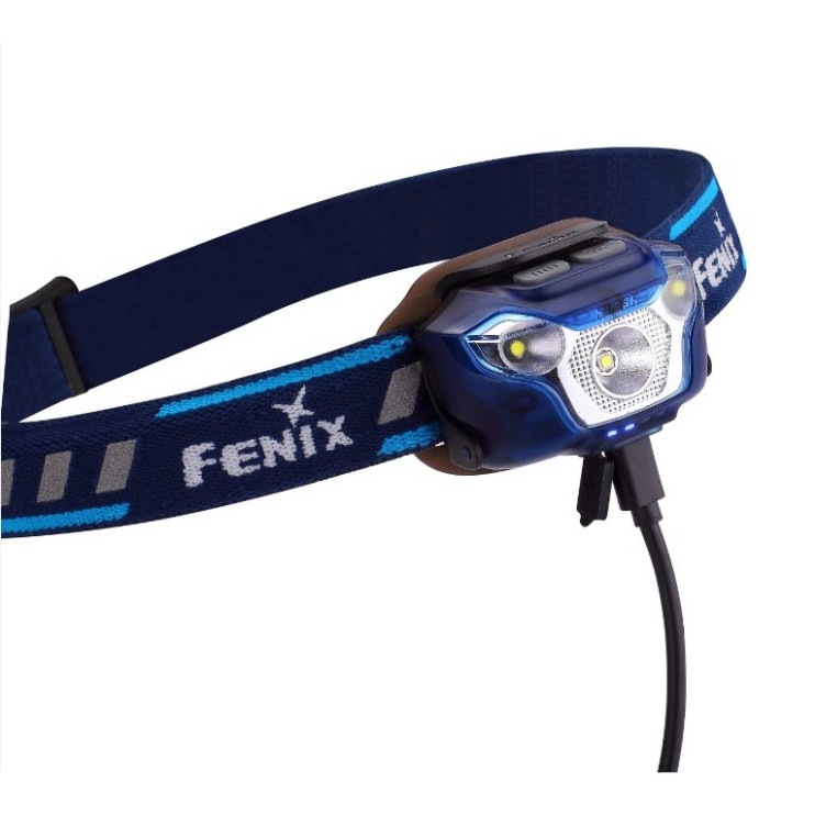 Налобний ліхтар Fenix HL26R, синій 