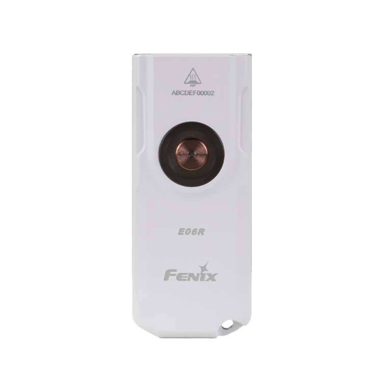 Ліхтар наключний Fenix E06R, білий