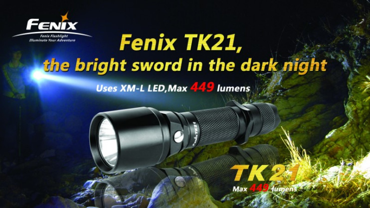 Тактичний ліхтар Fenix TK21 U2 