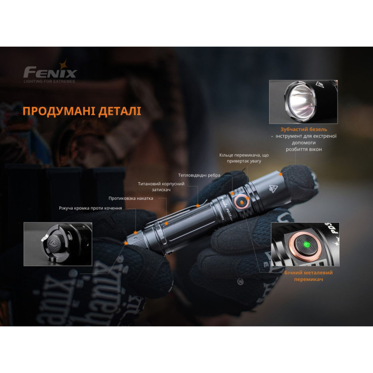 Ліхтар Fenix PD35 V3. 0