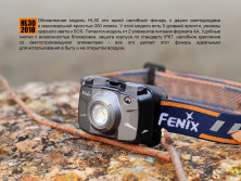 Налобний ліхтар Fenix HL30( 2018), синій