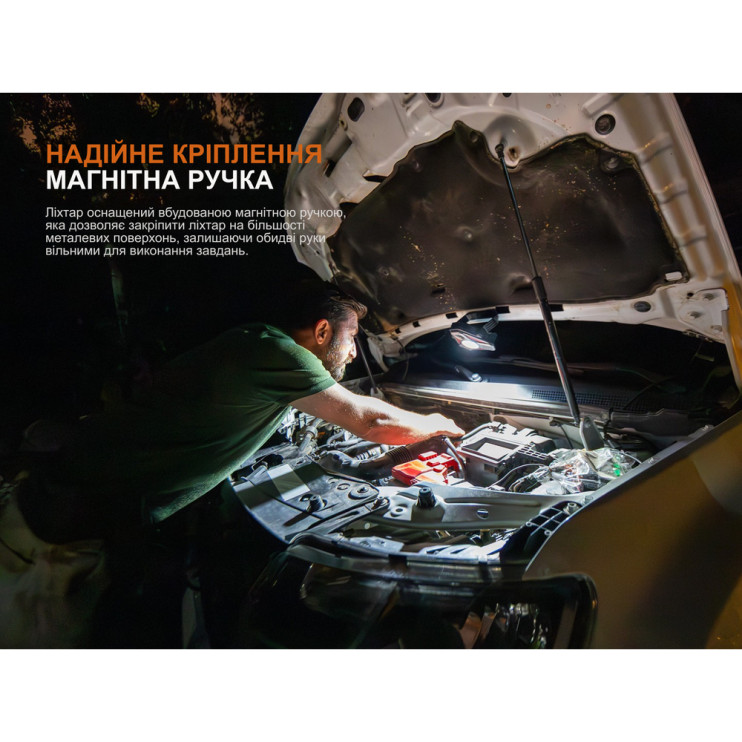 Ліхтар кемпінговий надпотужний Fenix CP50R 5500лм, 4 коліра діодів