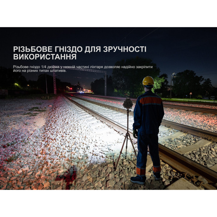 Ліхтар кемпінговий надпотужний Fenix CP50R 5500лм, 4 коліра діодів