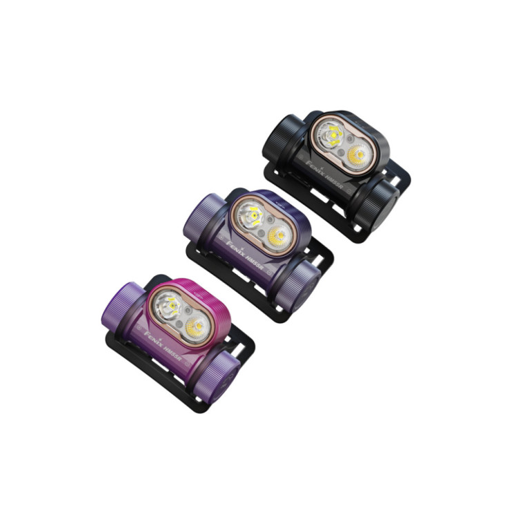 Ліхтар налобний Fenix HM55R, чорний