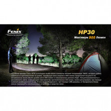 Налобний ліхтар Fenix HP30, сірий