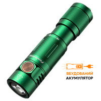 Ліхтар Fenix E05R, зелений