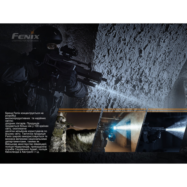 Фонарь Fenix TK06  