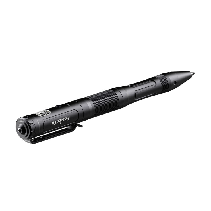 Fenix T6 тактическая ручка с фонариком черная  