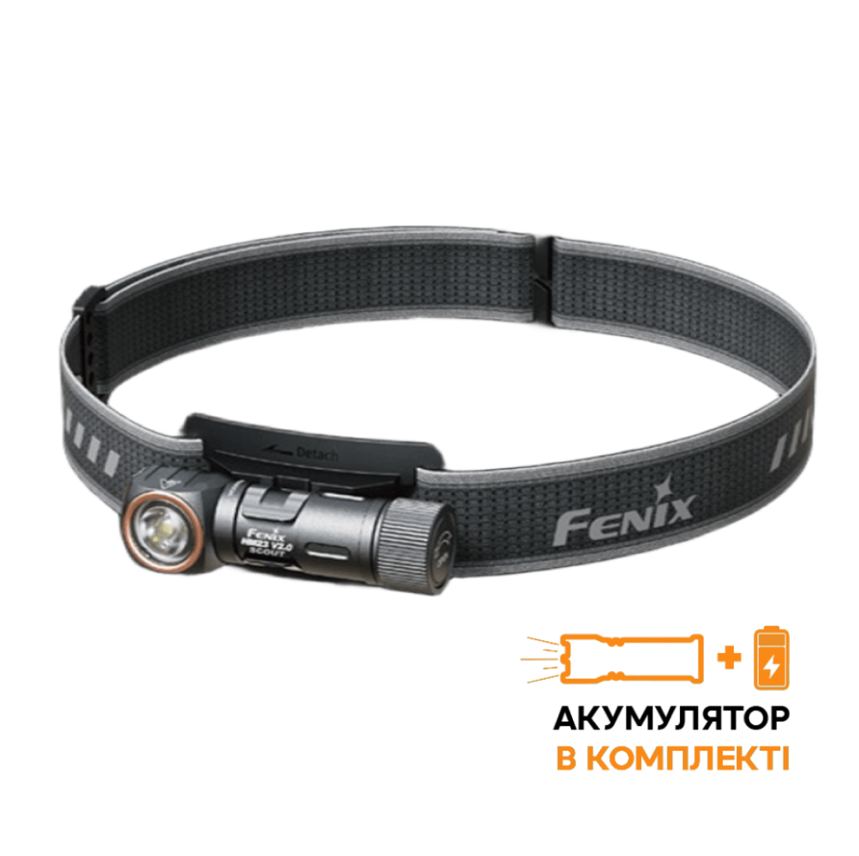 Фонарь налобный с красным светом Fenix Scout (HM23V2.0)