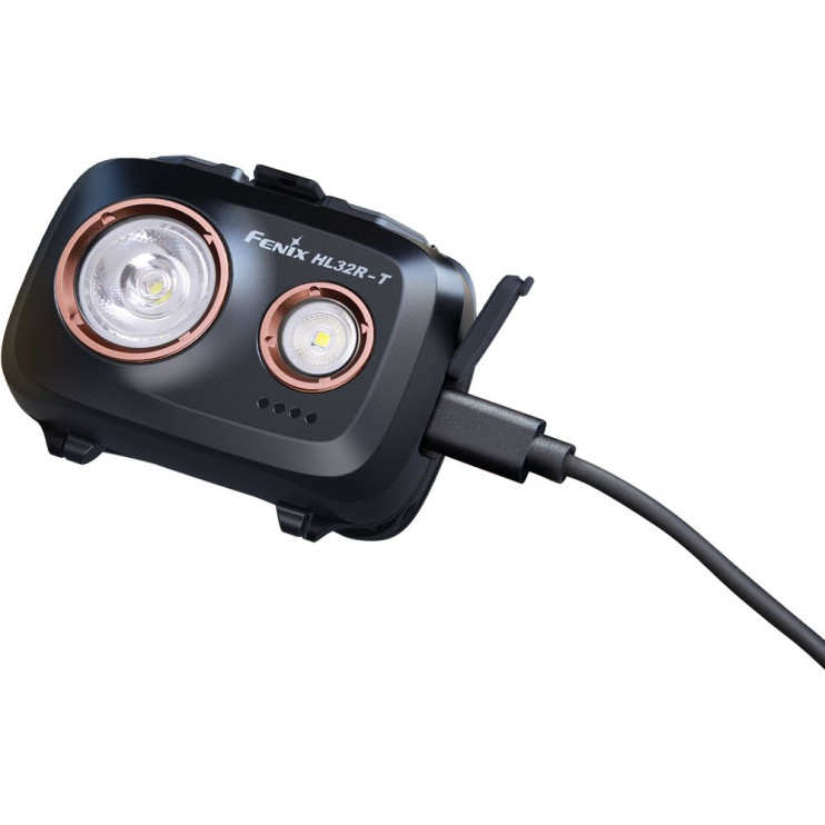Налобный фонарь Fenix HL32R-T, черный  