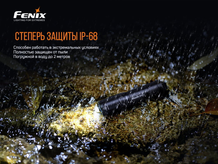 Подарочный набор: налобный фонарь Fenix HM65R + ручной фонарь Fenix E01 V2.0  