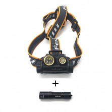 Подарочный набор: налобный фонарь Fenix HM65R + ручной фонарь Fenix E01 V2.0