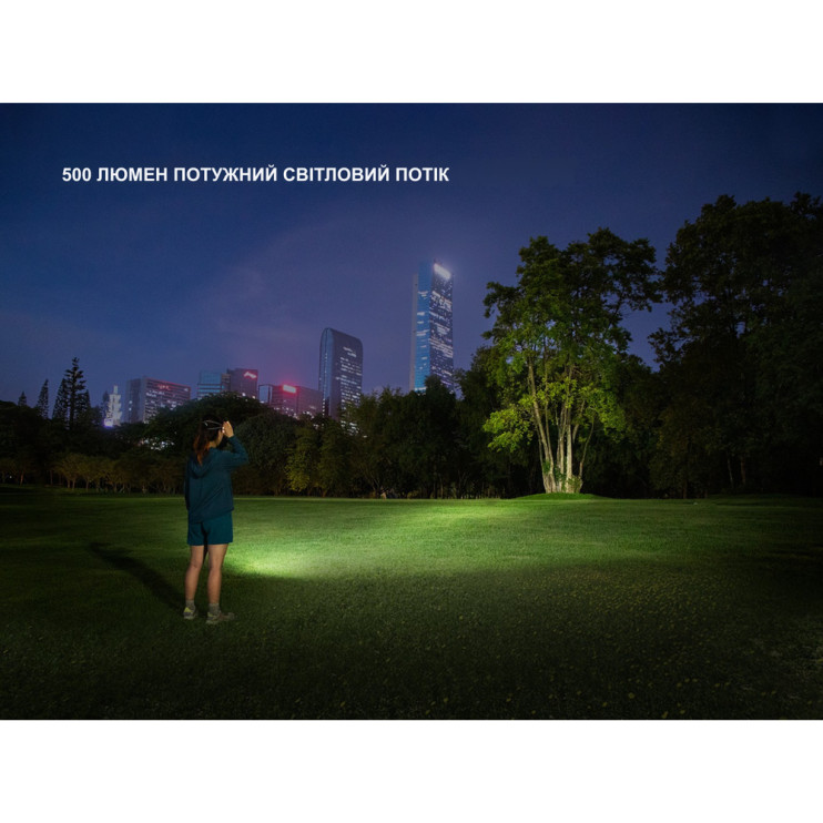 Фонарь налобный Fenix HL17R, белый  