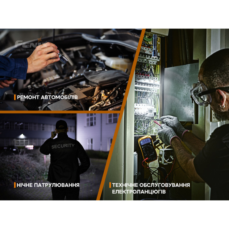 Фонарь ручной Fenix C6V3.0 голубой | Лимитированная серия  