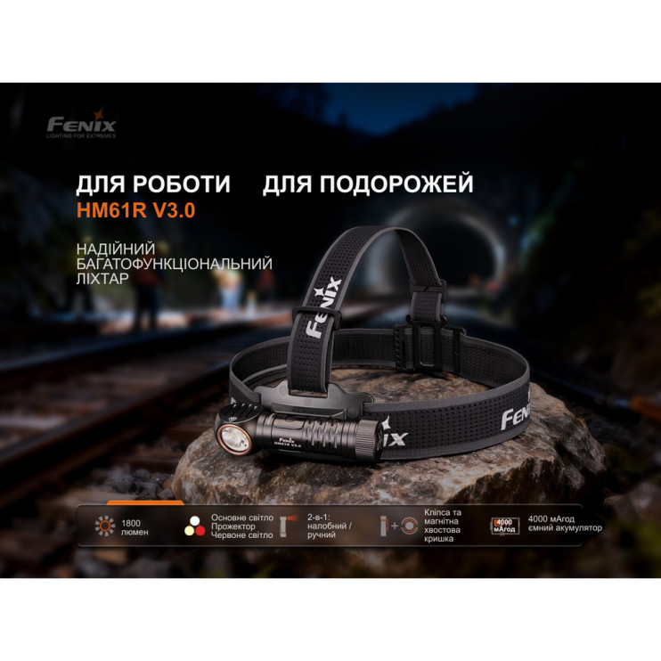 Мультифонарь Fenix HM61R V3.0  