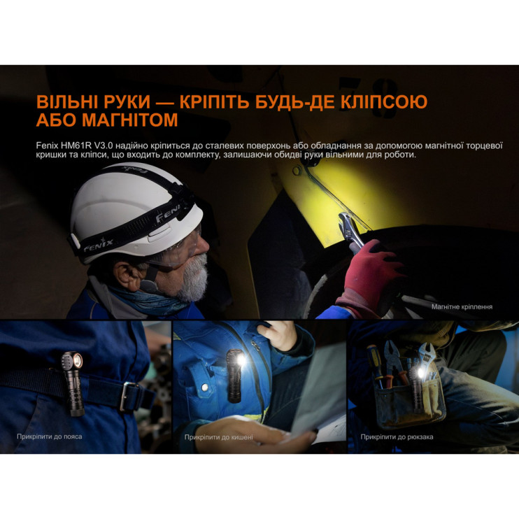 Мультифонарь Fenix HM61R V3.0  