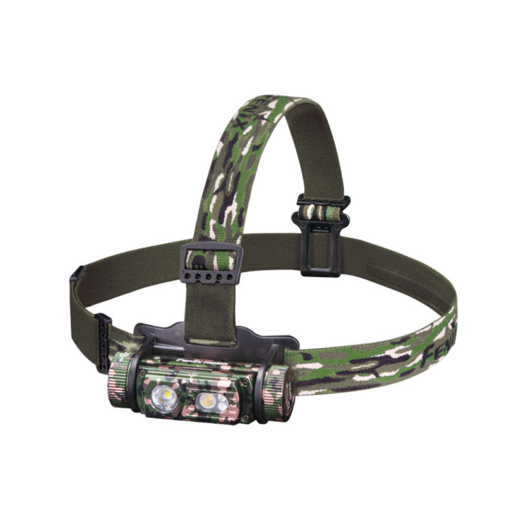 Фонарь налобный Fenix HM60R, камуфляж | Лимитированная серия  