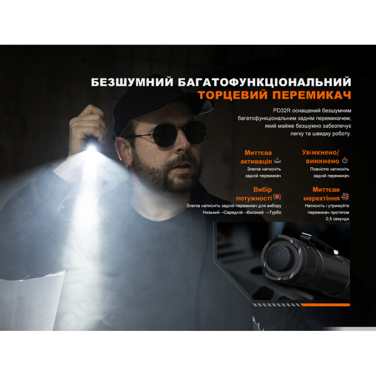 Фонарь ручной Fenix ​​PD32R  
