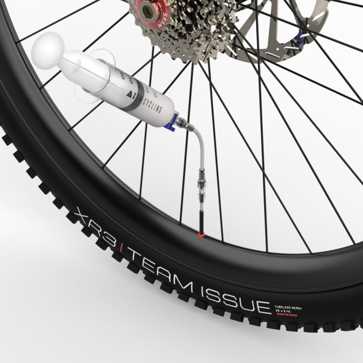 Герметик инжекторный для ремонта бескамерных шин KOM Cycling TI-02  