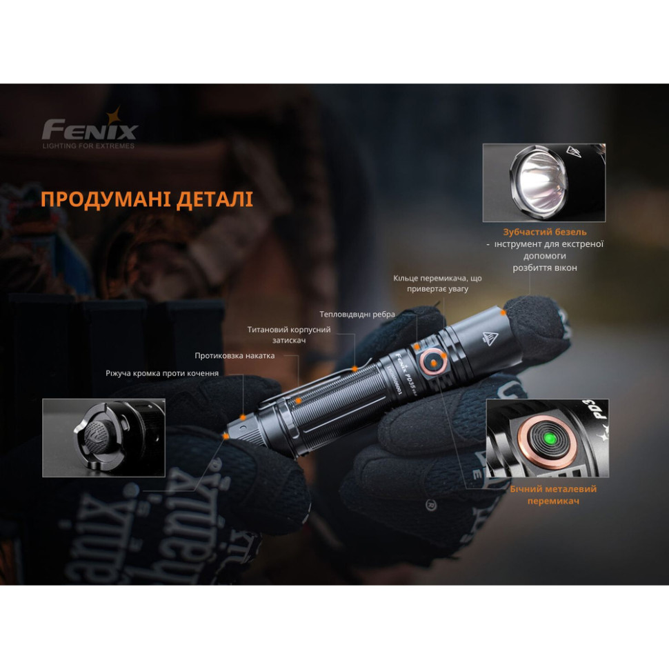 Фонарь Fenix PD35 V3.0