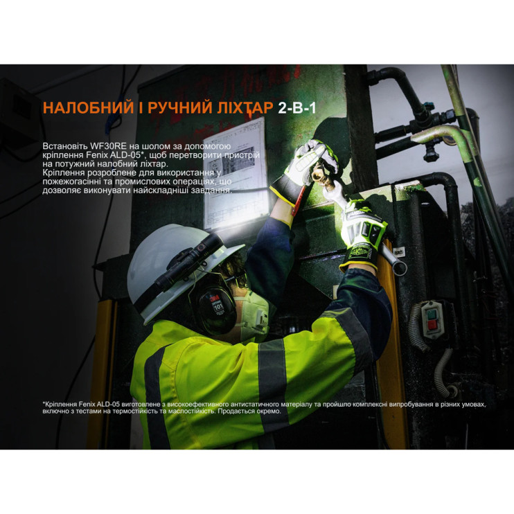 Фонарь ручной взрывобезопасный Fenix WF30RE Spark  