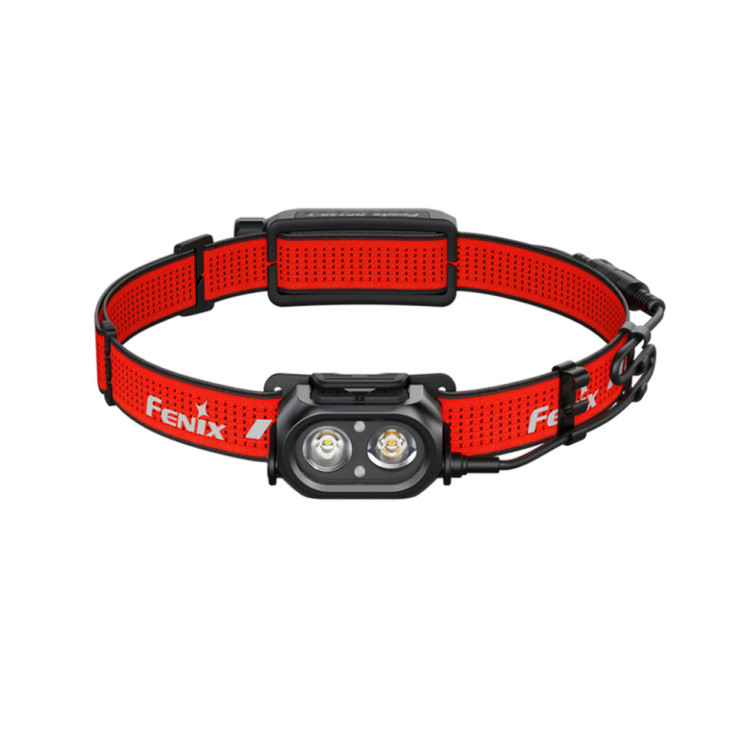 Фонарь налобный Fenix HP12R-TRd красный  