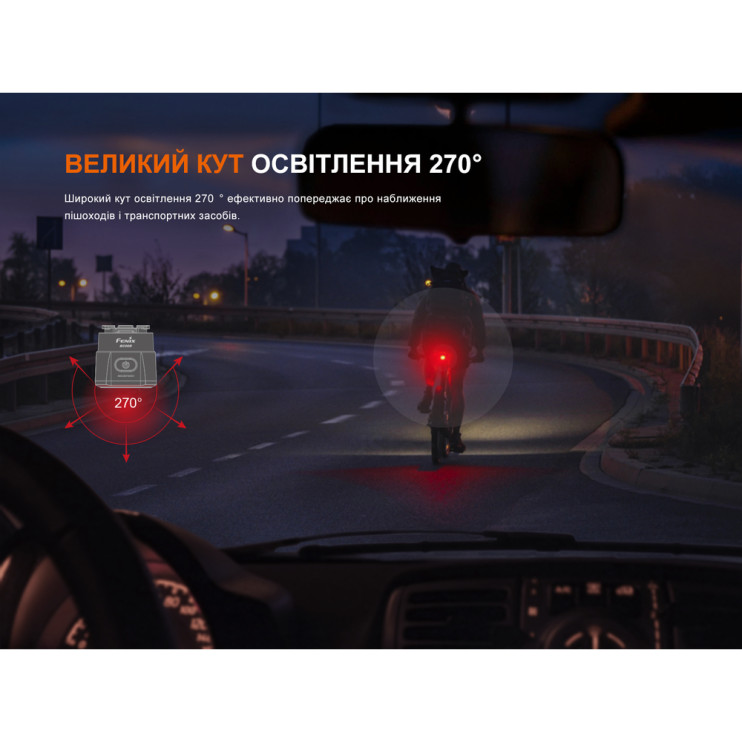 Велофара задняя Fenix ​​BC06R  