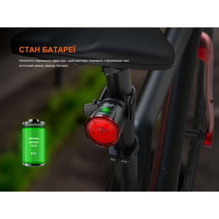 Велофара задняя Fenix ​​BC06R  