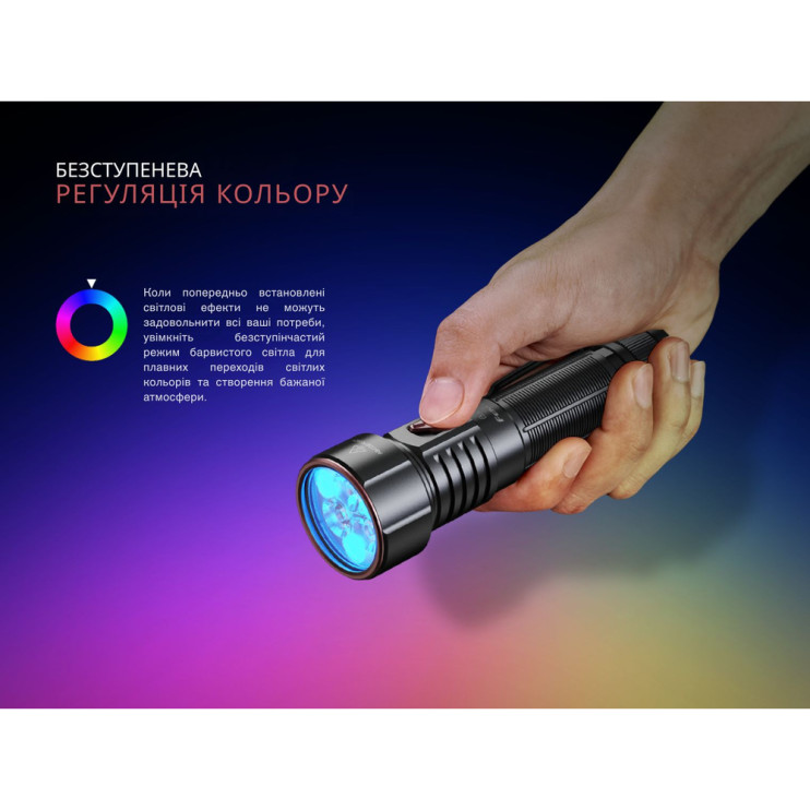 Фонарь ручной Fenix LD36RFC огненный камуфляж  