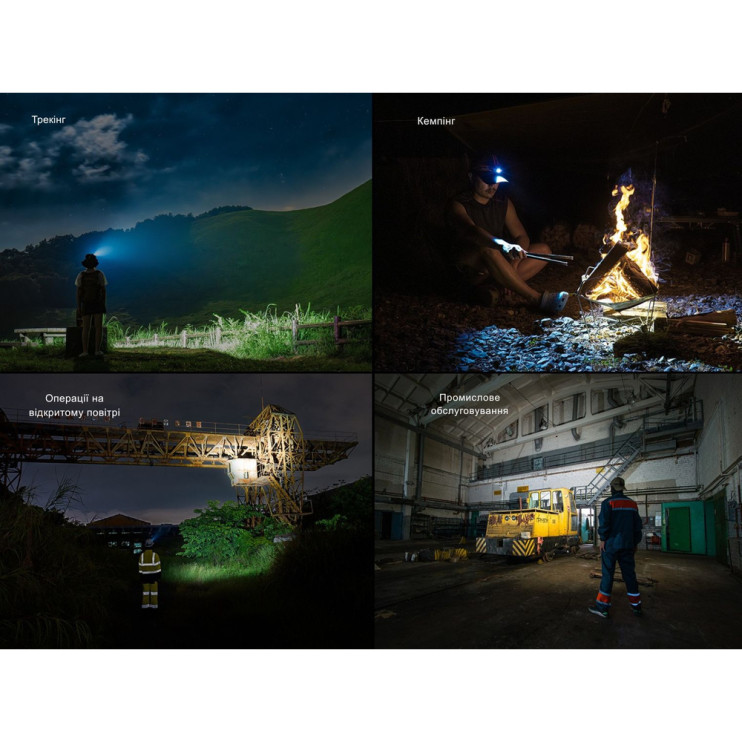 Фонарь налобный Fenix HM60R 2.0