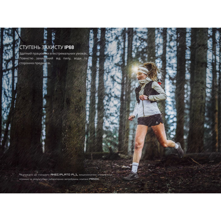 Фонарь налобный с красным светом Fenix HM23 V2.0