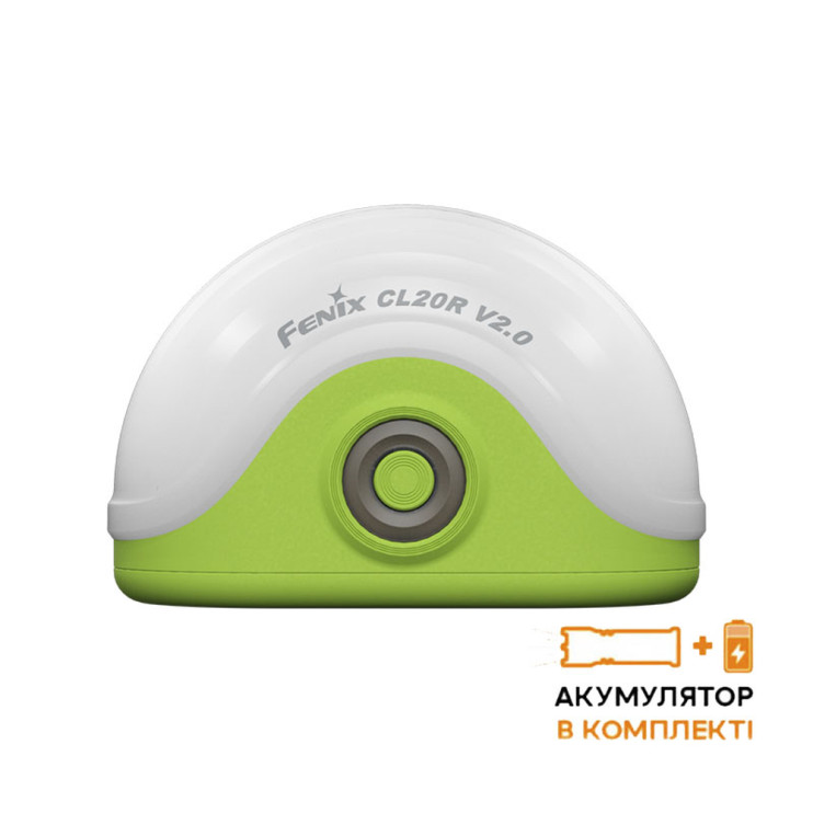Фонарь кемпинговый Fenix CL20R V.2.0, зеленый