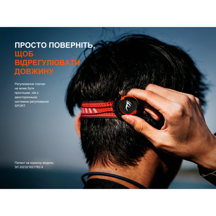 Фонарь налобный Fenix ​​HL18R-T V2.0 черный  