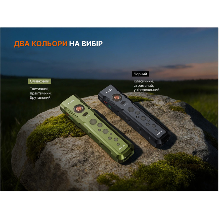 Фонарь Fenix ​​E08R UE, черный  