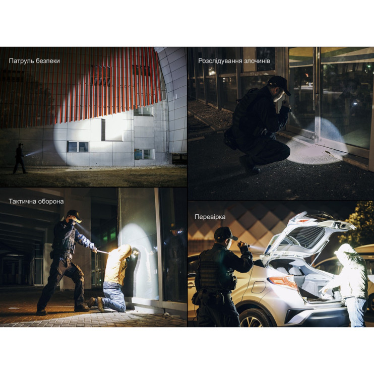 Фонарь тактический ручной Fenix PD45R ACE 3200лм