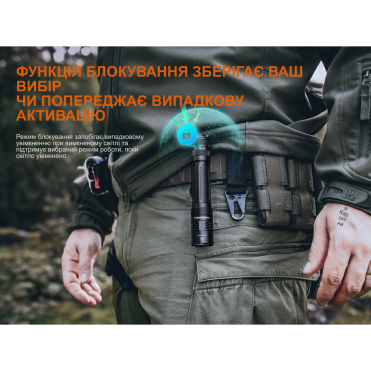 Фонарь тактический ручной Fenix PD45R ACE 3200лм