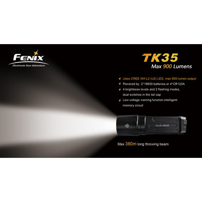 Тактический фонарь Fenix TK35 LED  