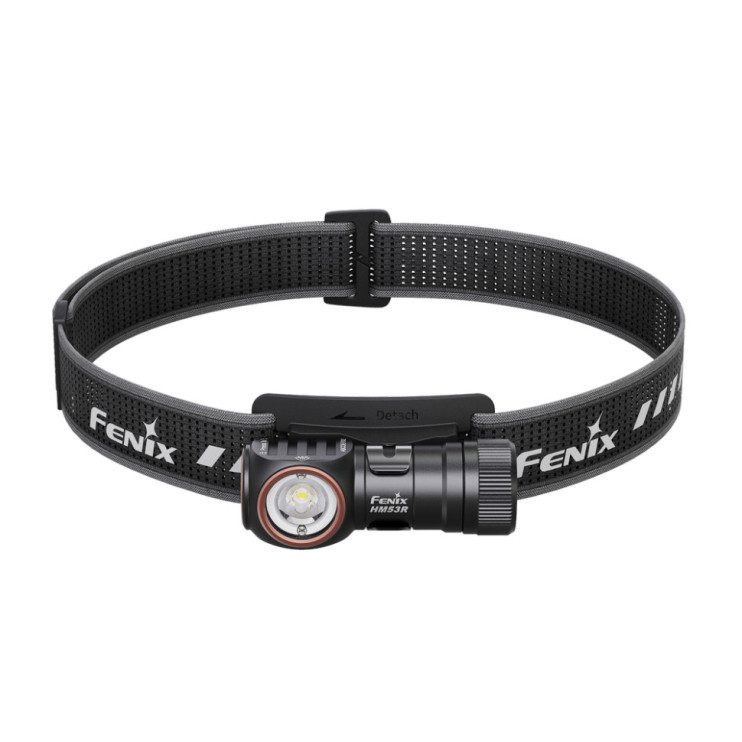 Фонарь налобный Fenix HM53R, черный