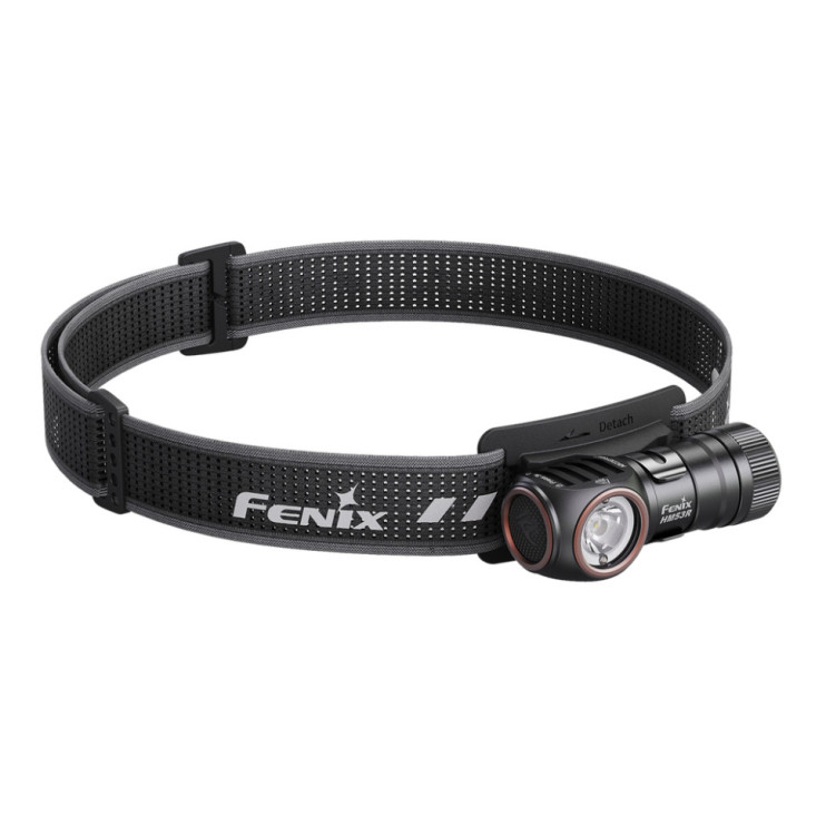 Фонарь налобный Fenix HM53R, черный