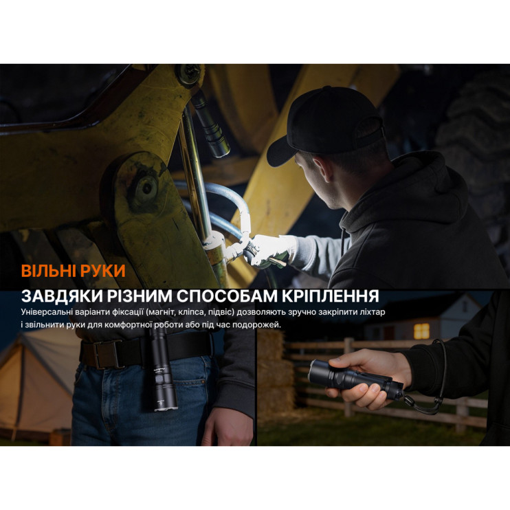 Фонарь ручной Fenix ​​C7 Pro  