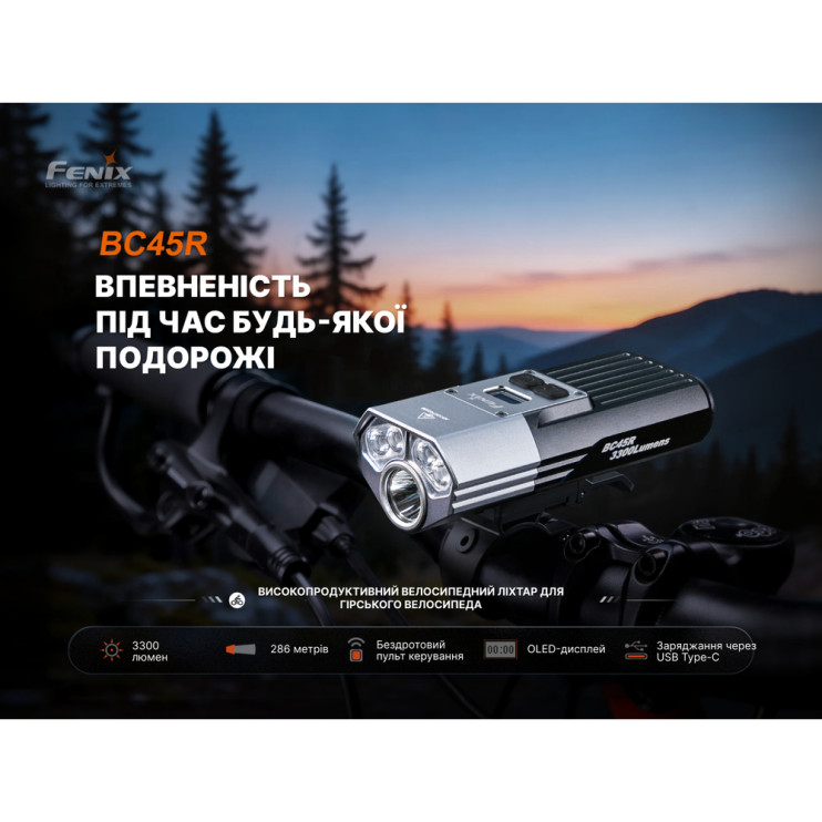 Велофара Fenix ​​BC45R  